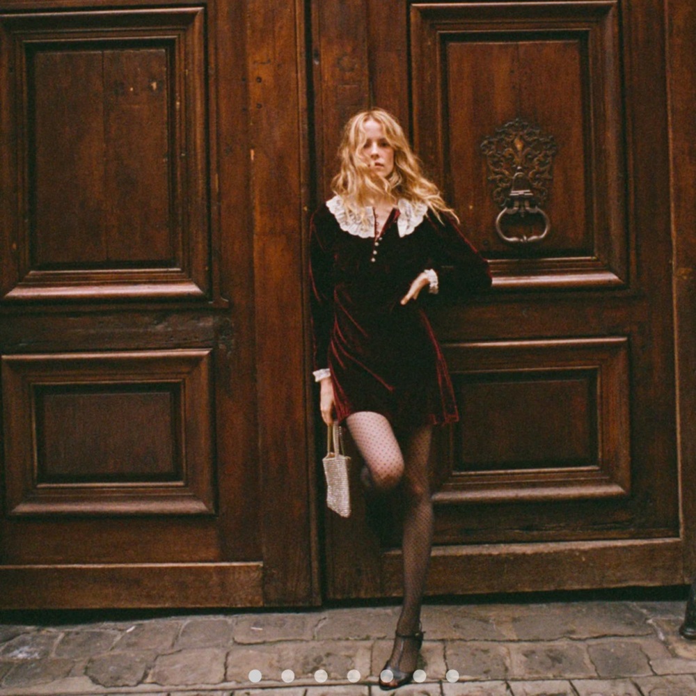 Doen Lisbeth Dress in Vino Rosso. Excellent condition. Worn one time.